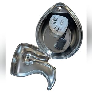 💧Pioneer Pet Stainless Steel Dog & Cat Fountain, 60 oz